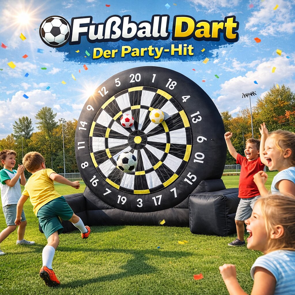 Fußball-Dart XXL – Das interaktive Treffer-Highlight