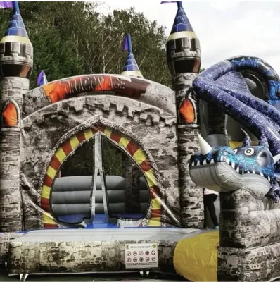 Hüpfburg Drachenland mieten in Ilsede