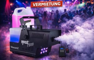 Profi Nebelmaschine 1800 Watt mit Led