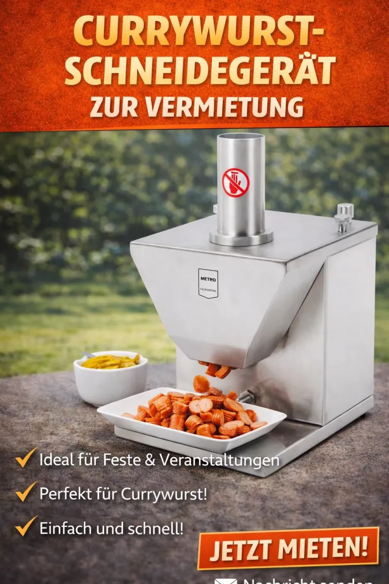 Elektrischer Currywurstschneider