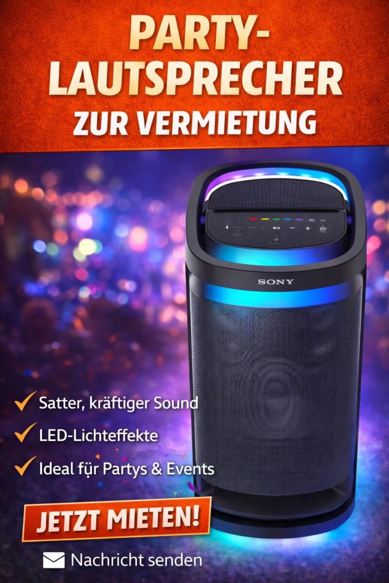 Partybox Sony SRS-XV900 ähnlich JBL Partybox 1000