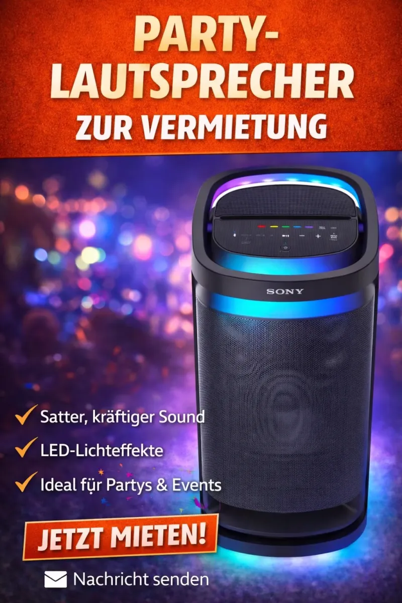  Partybox Sony SRS-XV900 ähnlich JBL Partybox 1000
