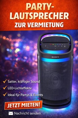  Partybox Sony SRS-XV900 ähnlich JBL Partybox 1000