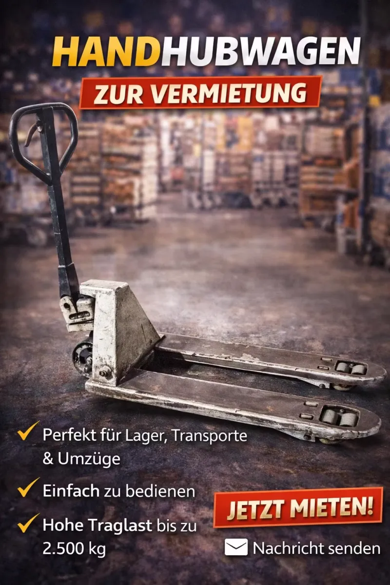 Handhubwagen Hubwagen