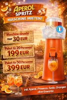Aperol Spritz Maschine das Party Highlight!
