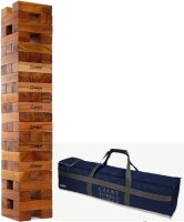 Riesen Wackelturm / Jenga XXL Spiel - bis 150 cm Groß