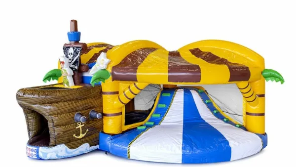 Hüpfburg Hafen Piraten XL mieten in Hamburg