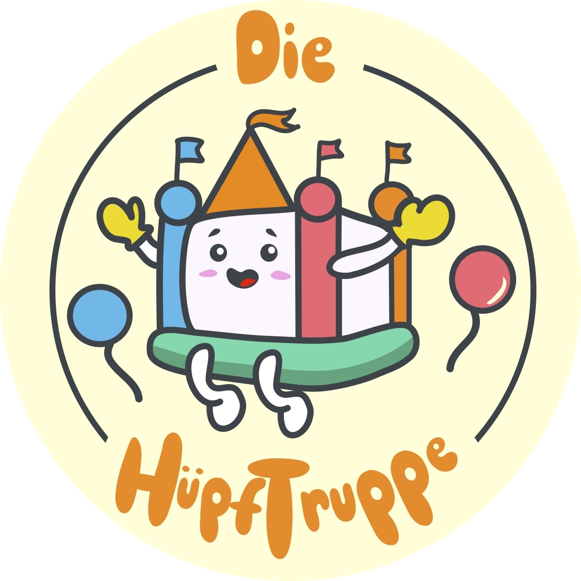 Die Hüpftruppe Logo